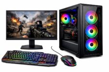 Desktop Computer PC Set | Core i5 Processor | 16GB RAM | 512GB SSD | HD Graphics 2000 | RGB 4 Fan Cabinet | 19 Inch LED Monitor | RGB Keyboard Mouse | WiFi | Windows 10 Pro