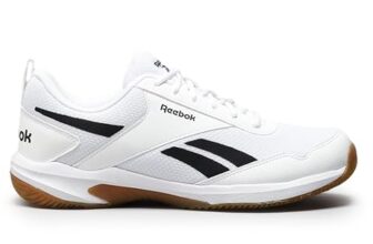 Reebok Men’s Sports Shoe – Courtflex Badminton Shoe (Indoor Non-Marking Sole)