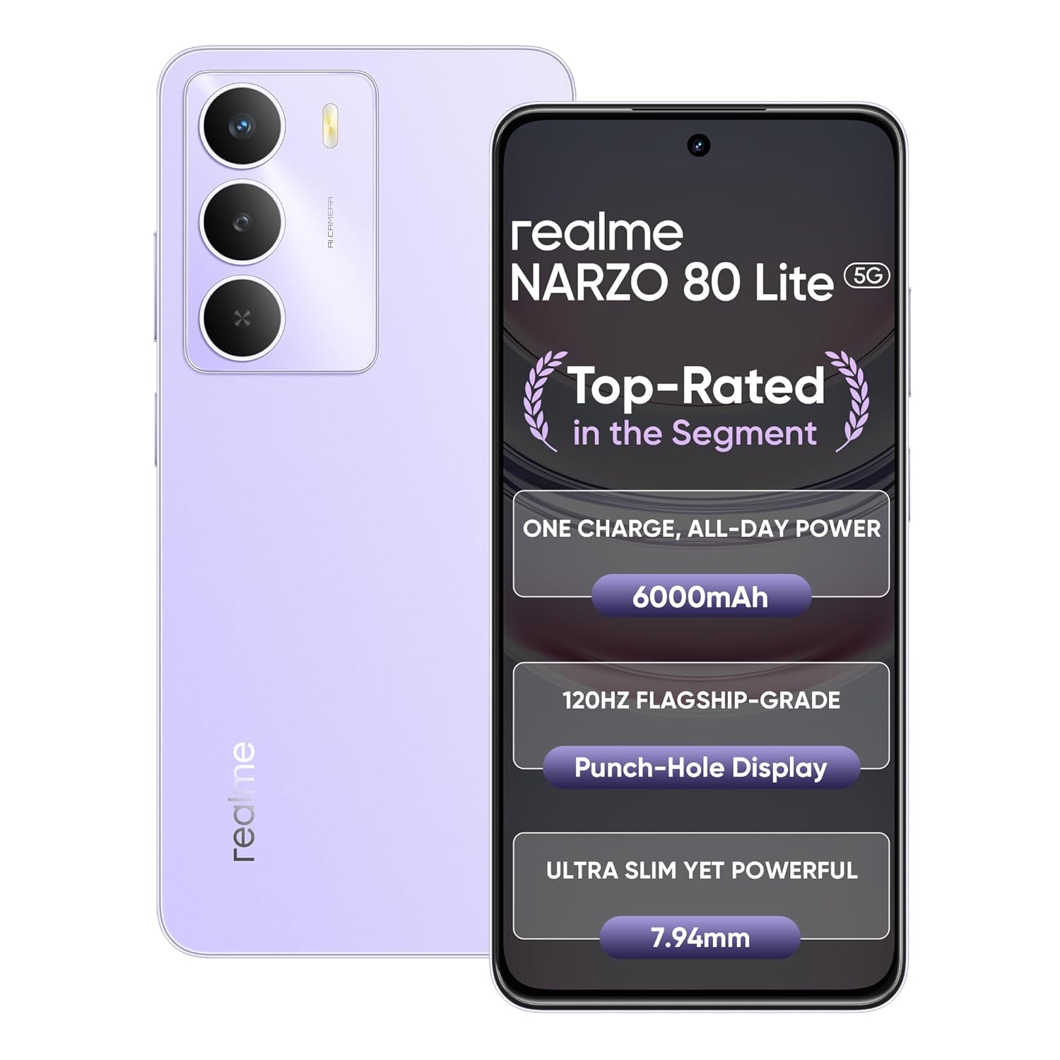 Lava Bold N1 5G (Champagne Gold, 4GB RAM, 64GB Storage) |Bigger 6.75″ HD+ Notch Display | Octacore 5G Processor | 13 MP AI Camera |5000 mAh Battery| IP54 Rated Dust & Water Splash Proof