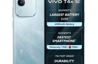 Vivo T4x 5G (Marine Blue, 128 GB) (8 GB RAM)