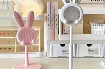 Cute Bunny Mobile Stand – Adjustable Desktop Phone Holder for Smartphones & Tablets